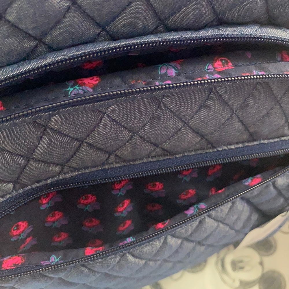 💙Vera Bradley Essential Backpack, Midnight Navy - Picture 6 of 9